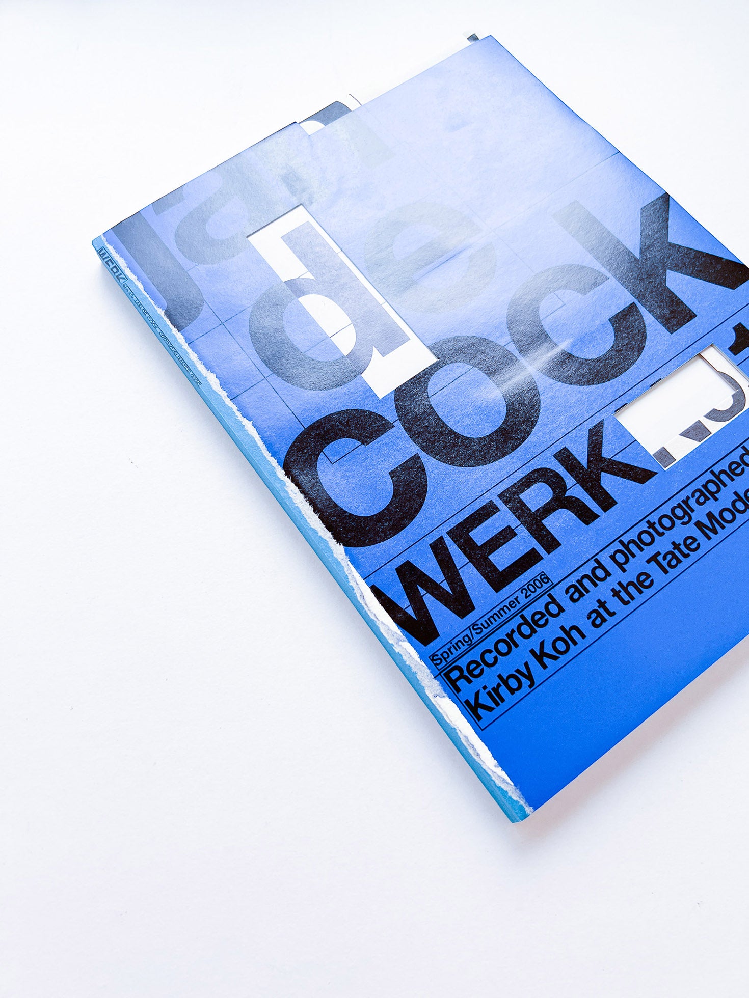 WERK No.13: Jan de Cock recorded and photographed by Kirby Koh (2006)