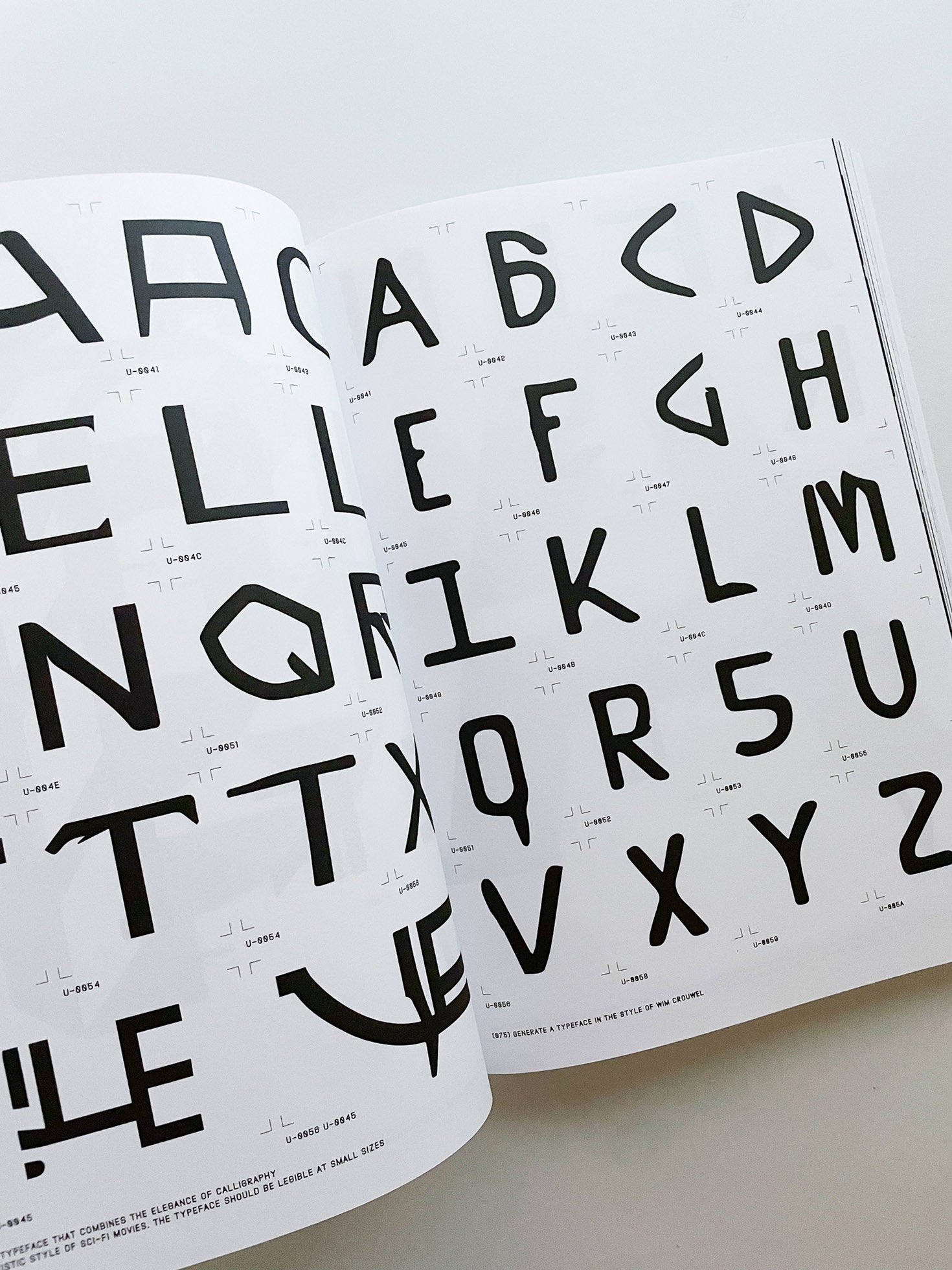 Archeology of Consequent Forms (includes Font License) / Orlando Brunner