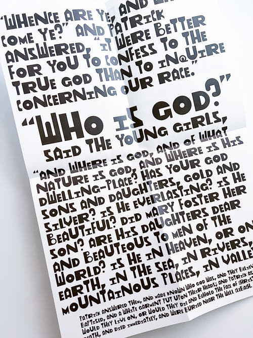 ALIEN SPEECH / TYPE SPECIMEN / Zin Nagao