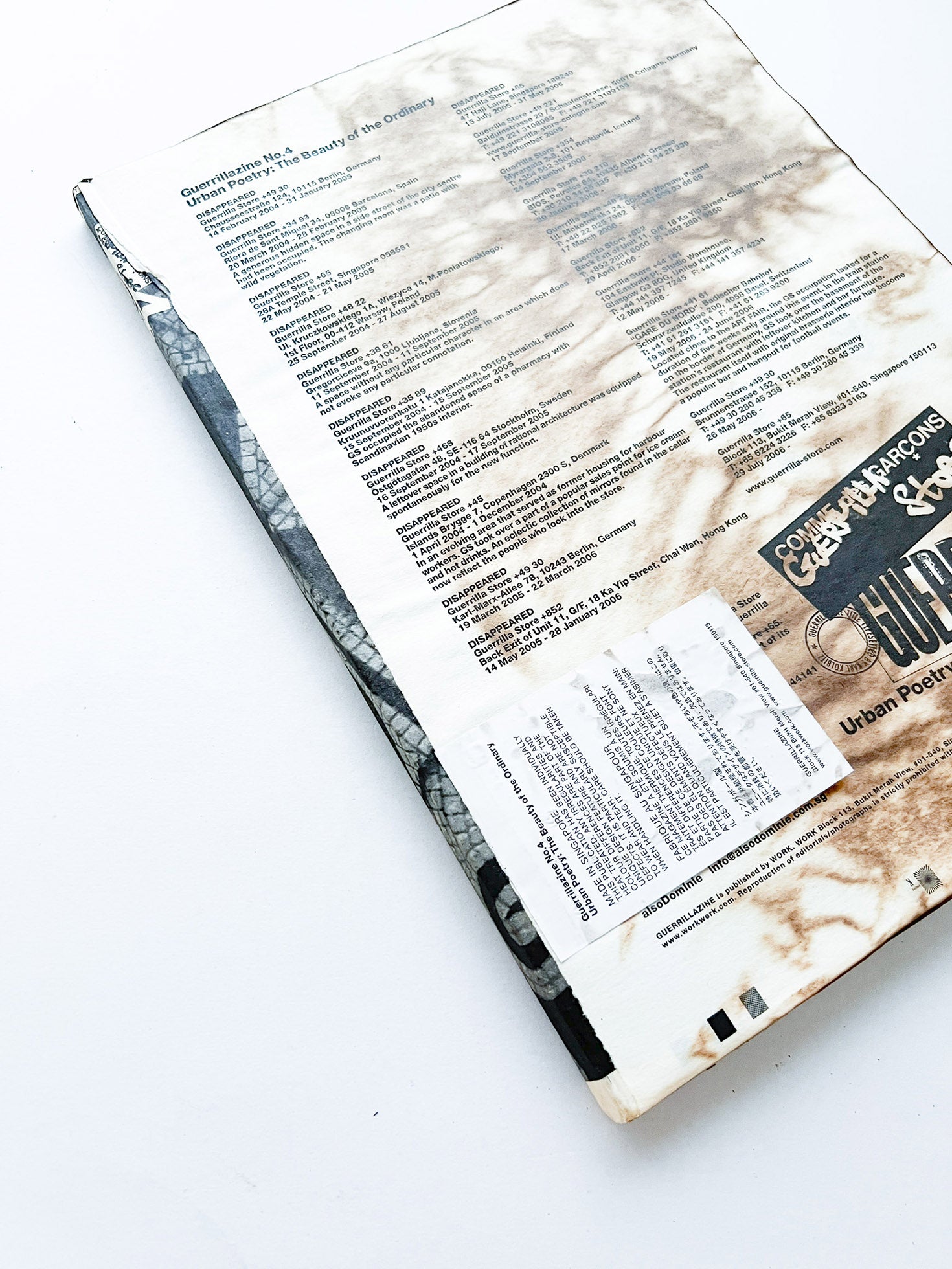 GUERRILLAZINE No.4: Urban Poetry – The Beauty of the Ordinary (2006)