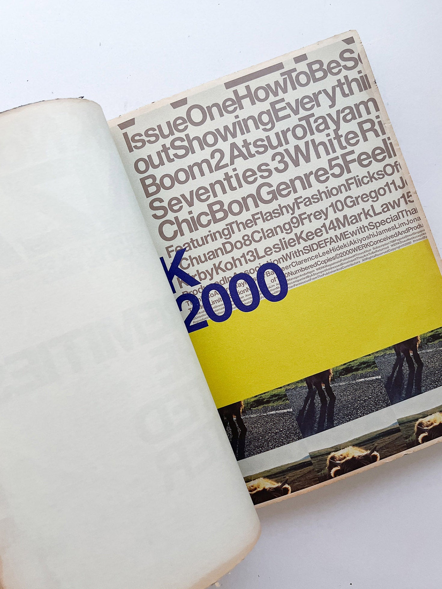 WERK No.20: Ginza – The Extremities Of The Printed Matter (2012)