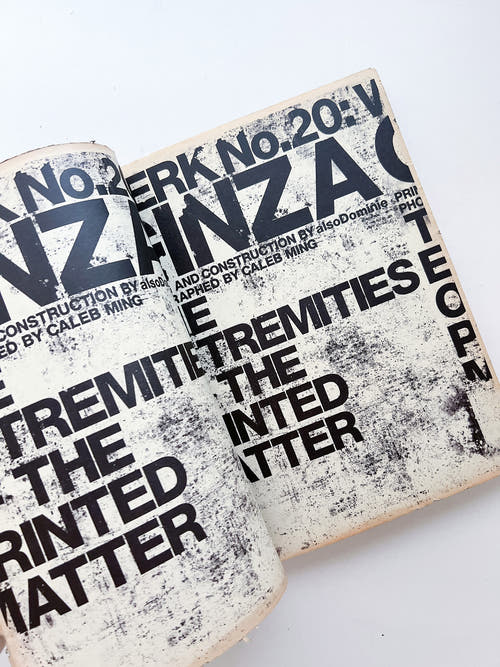 WERK No.20: Ginza – The Extremities Of The Printed Matter (2012)