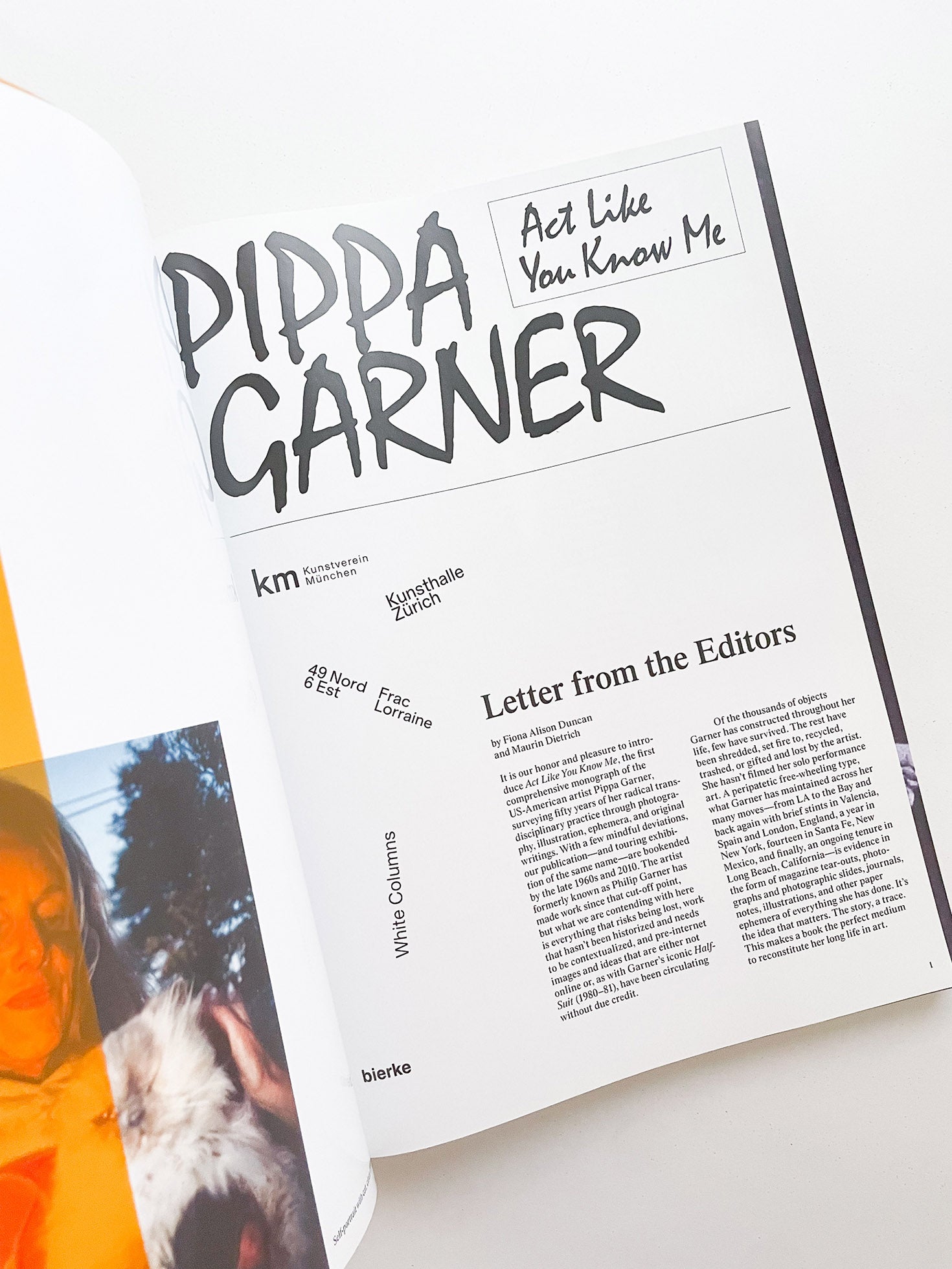 ACT LIKE YOU KNOW ME / Pippa Garner