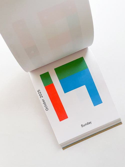 Calendar 2025 / Every day is a new day / Karel Martens