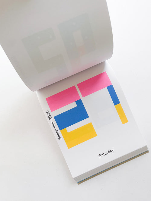 Calendar 2025 / Every day is a new day / Karel Martens