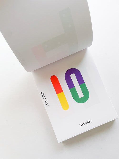 Calendar 2025 / Every day is a new day / Karel Martens