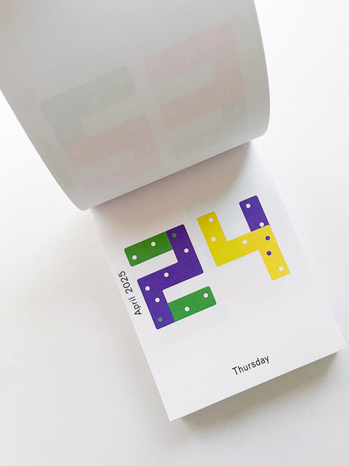 Calendar 2025 / Every day is a new day / Karel Martens