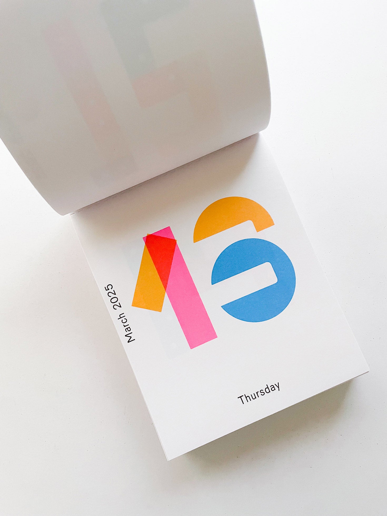 Calendar 2025 / Every day is a new day / Karel Martens