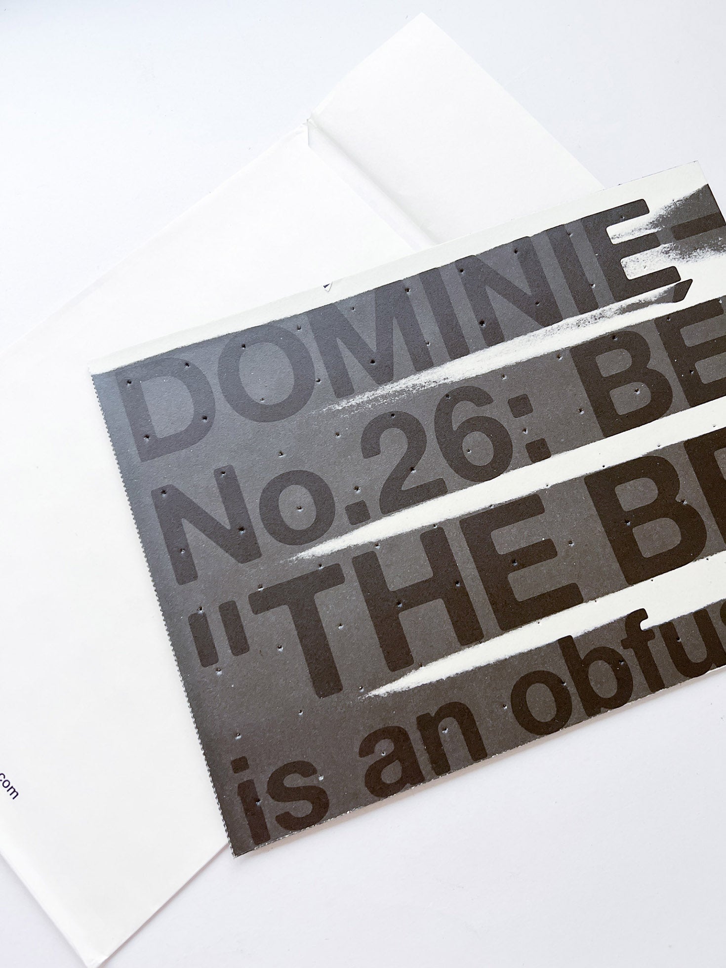 DOMINIE-WERK No.26: Béton Brut (2018)