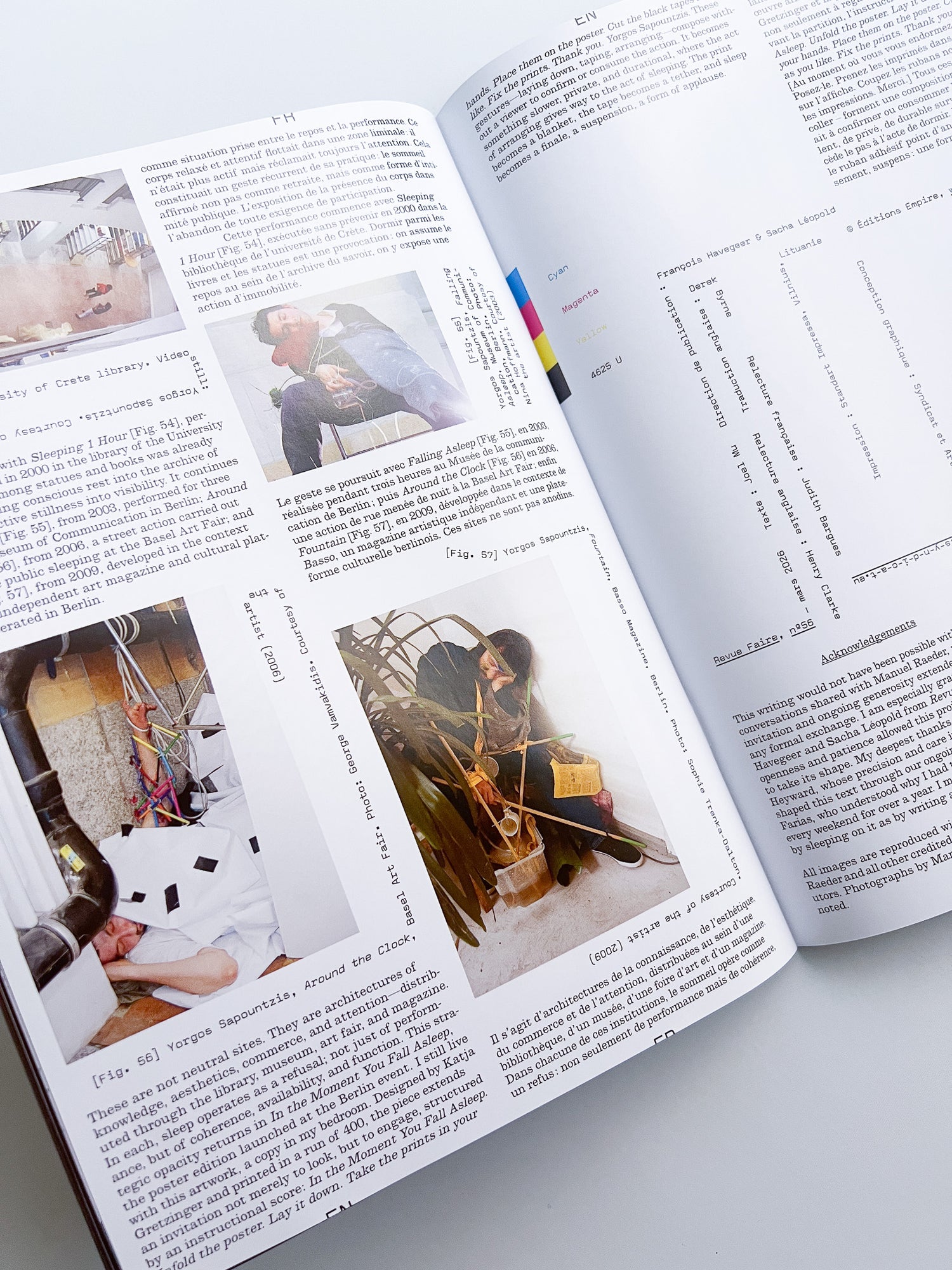 REVUE FAIRE #56: Reading Until I Sleep: Manuel Raeder