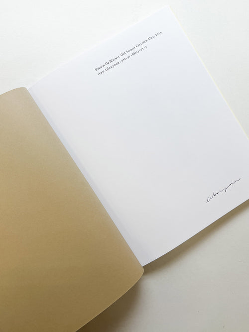 OLD SWEATER GETS NEW USES by Katrien De Blauwer