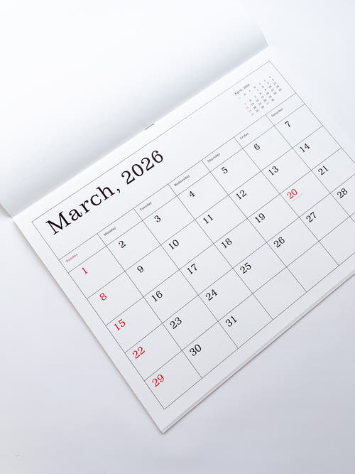 KASAI Kaoru Calendar 2026