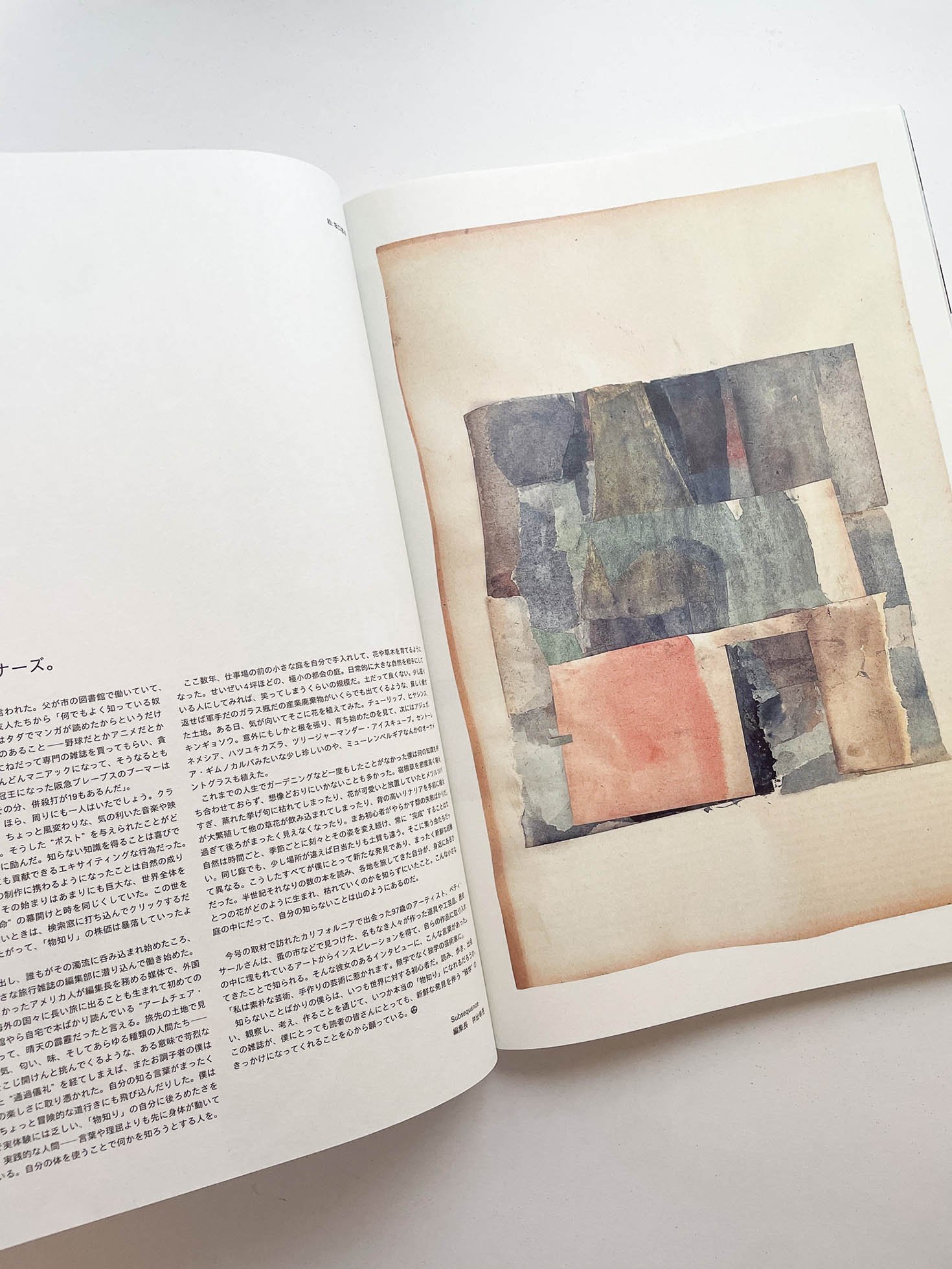 Subsequence Magazine Vol.7 - 本 屋 青 旗 Ao-Hata Bookstore