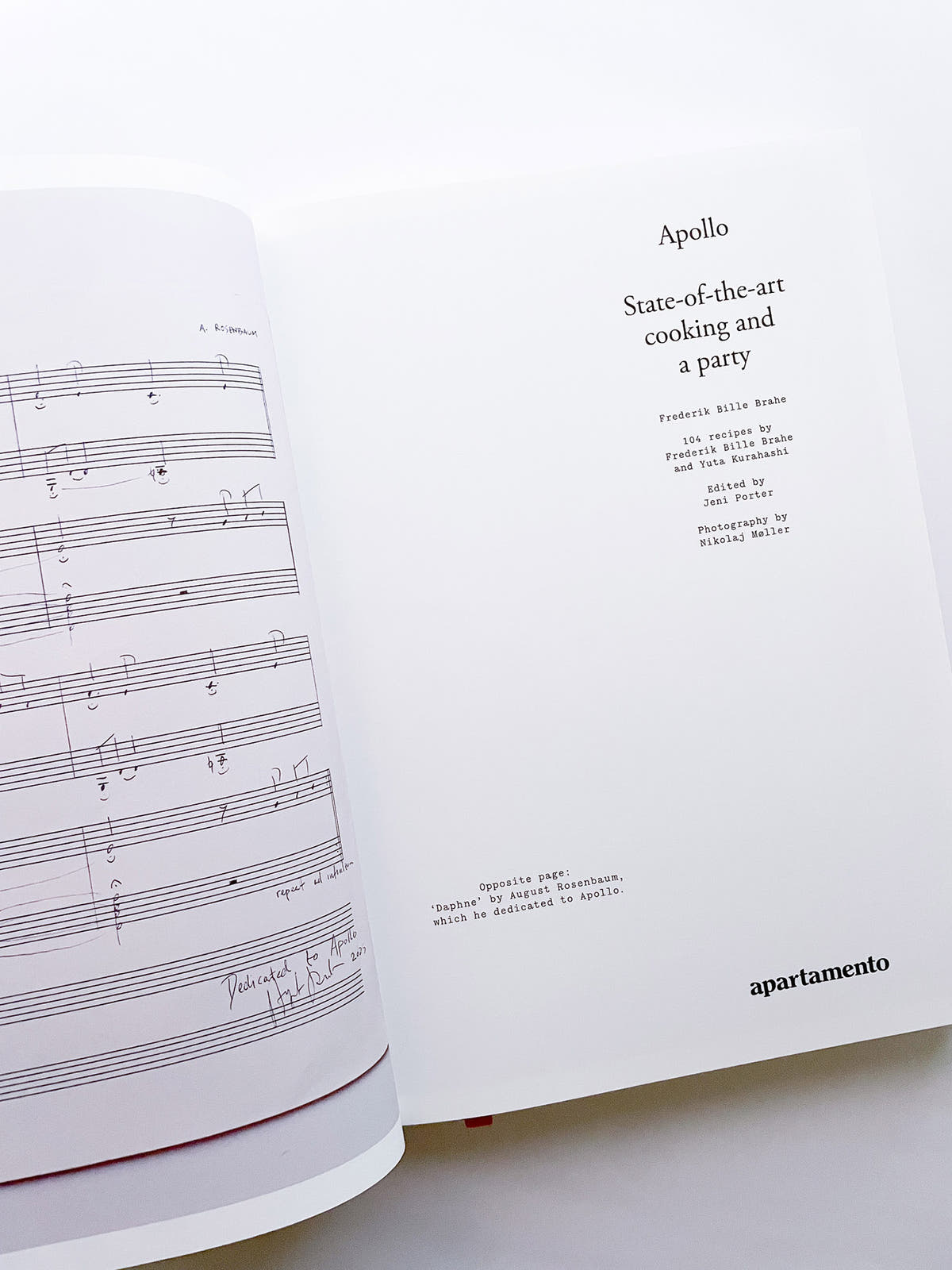 APOLLO: STATE-OF-THE-ART COOKING AND A PARTY / Frederik Bille Brahe