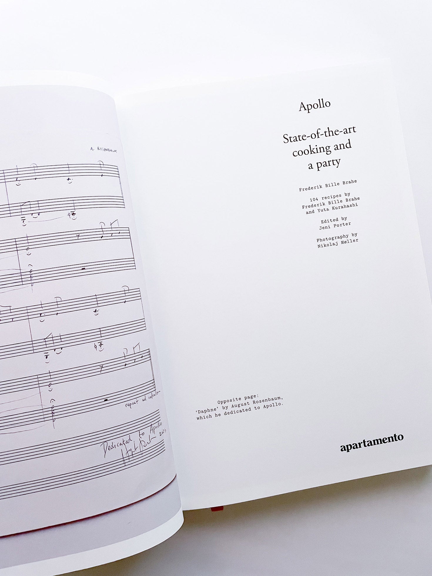 APOLLO: STATE-OF-THE-ART COOKING AND A PARTY / Frederik Bille Brahe