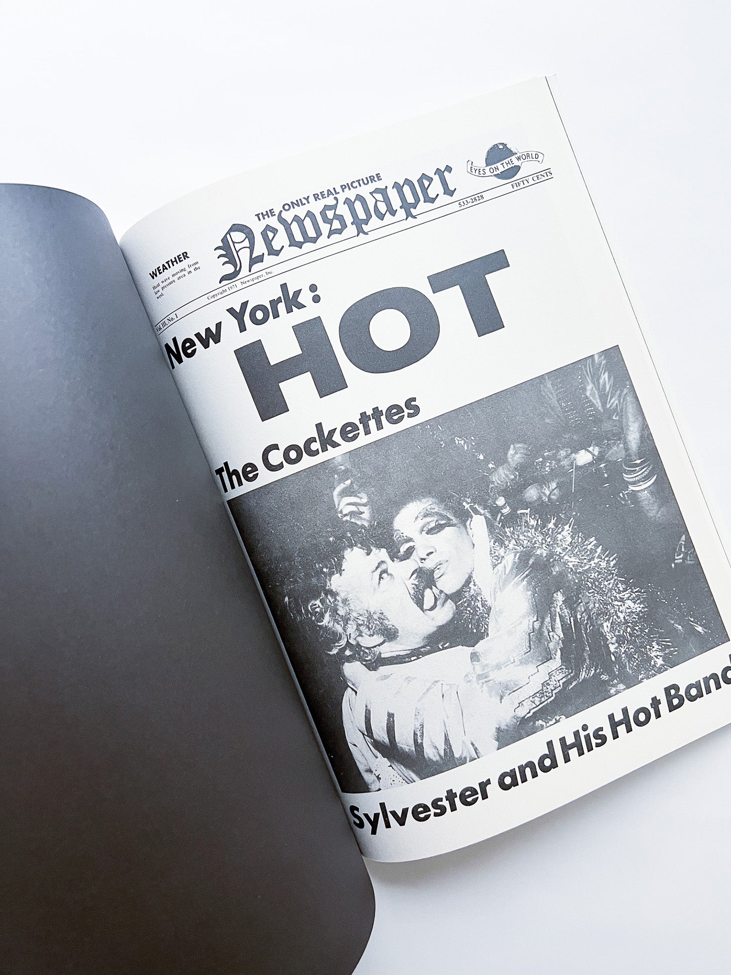 NEWSPAPER / Steve Lawrence, Peter Hujar, Andrew Ullrick