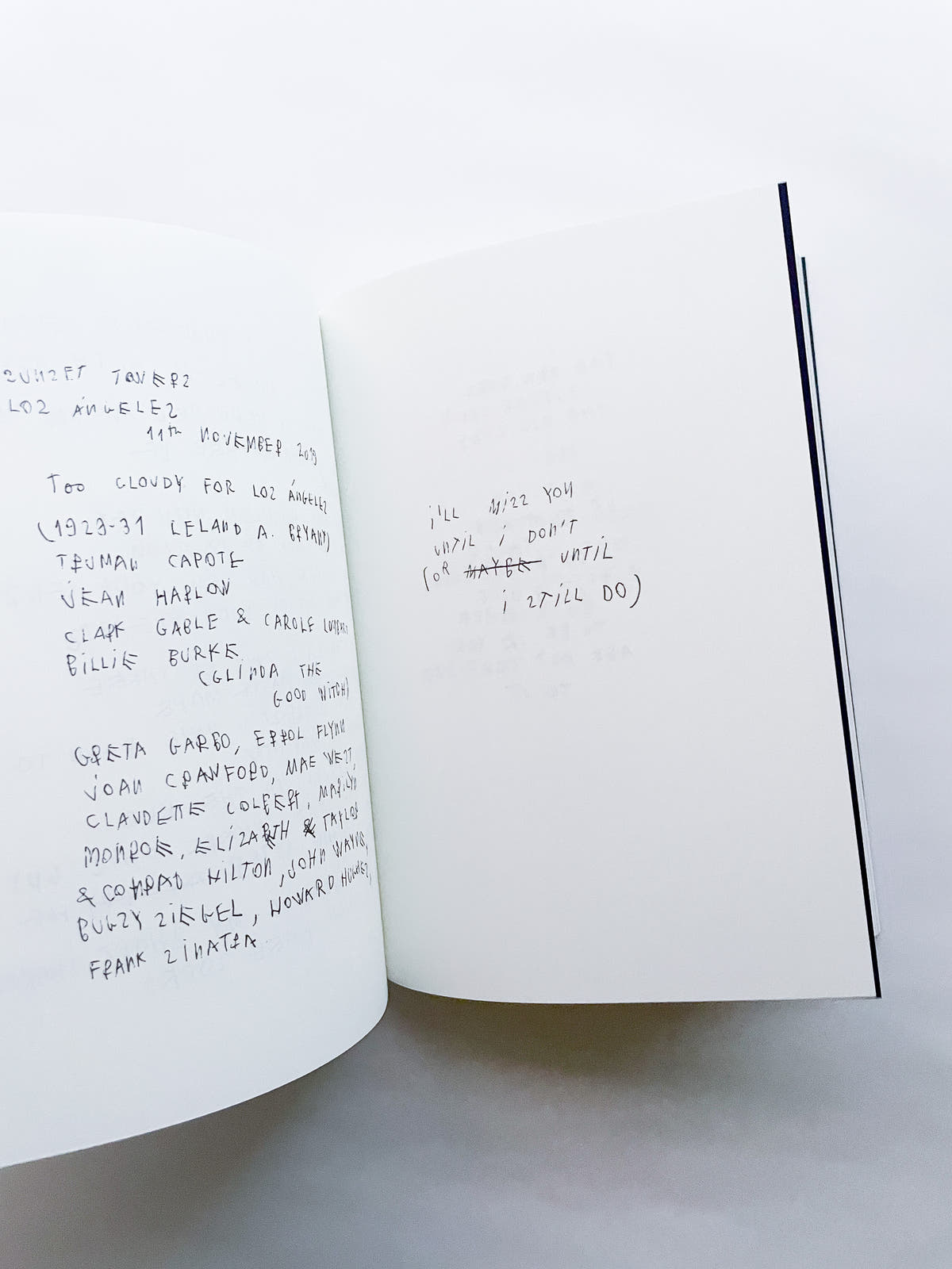 WORDS ON PAPER / Coco Capitán