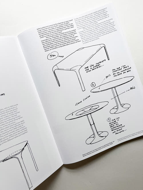 LES TABLES DE MAÏA ET PIERRE PAULIN