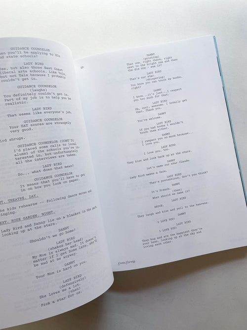 LADY BIRD SCREENPLAY BOOK / Greta Gerwig