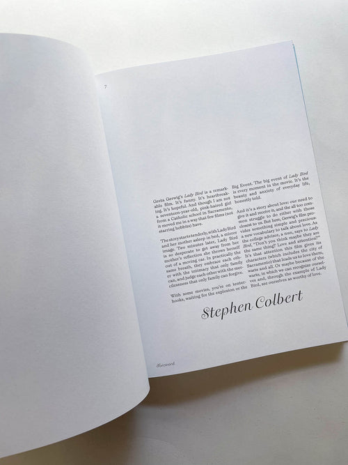 LADY BIRD SCREENPLAY BOOK / Greta Gerwig