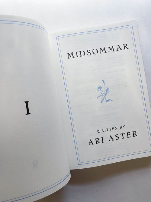 MIDSOMMAR SCREENPLAY BOOK / Ari Aster