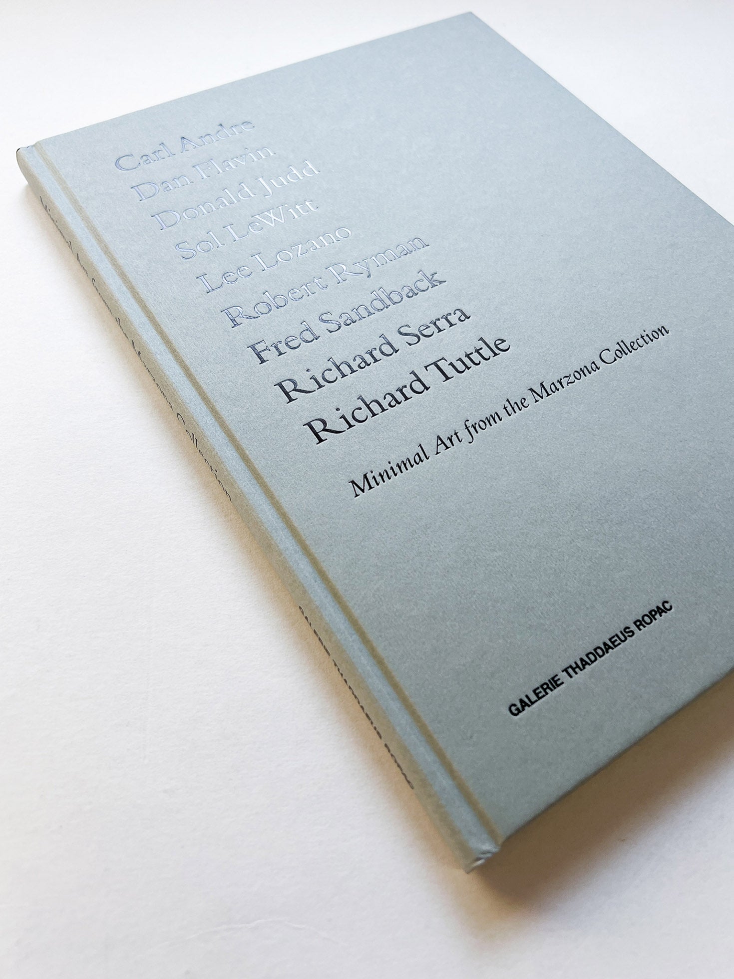 MINIMAL ART: FROM THE MARZONA COLLECTION