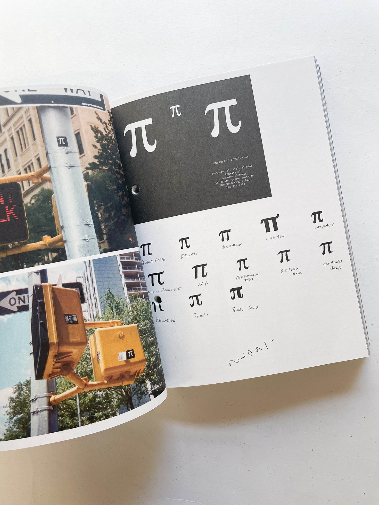 PI: THE GUERILLA DIARIES / Darren Aronofsky