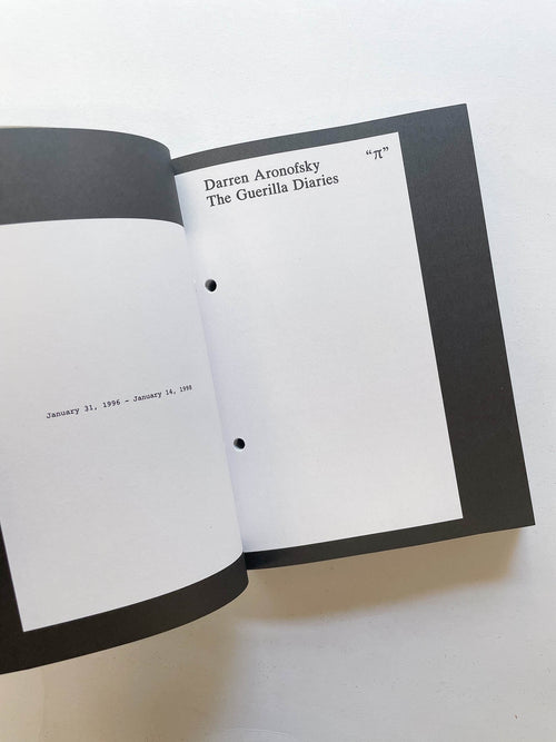 PI: THE GUERILLA DIARIES / Darren Aronofsky
