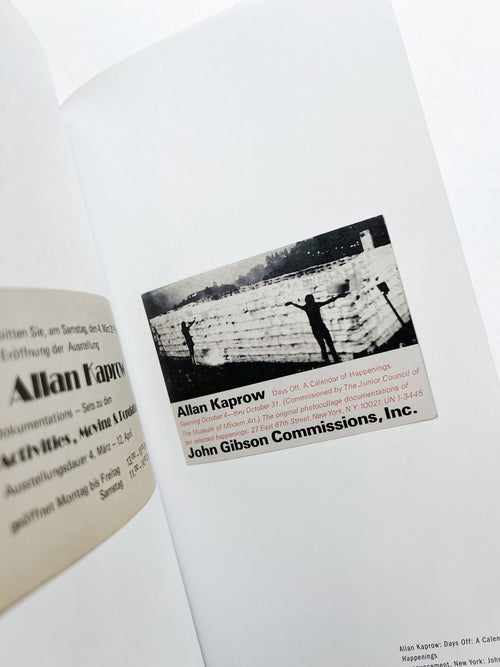 KIYOSATO MUSEUM OF CONTEMPORARY ART. ARCHIVE Ⅱ: FLUXUS AND ITS SURROUNDINGS