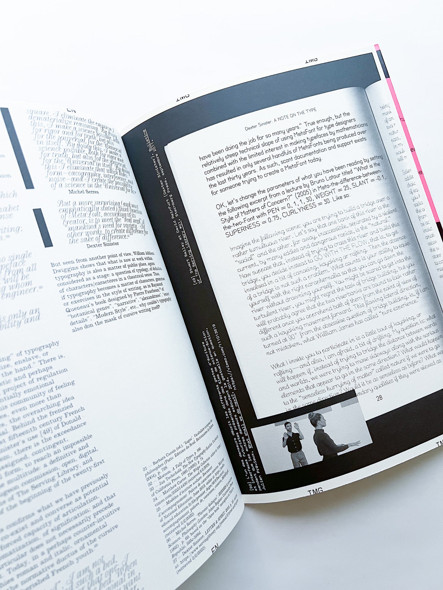 Revue Faire n°43 — A typeface: “Typographic writing”