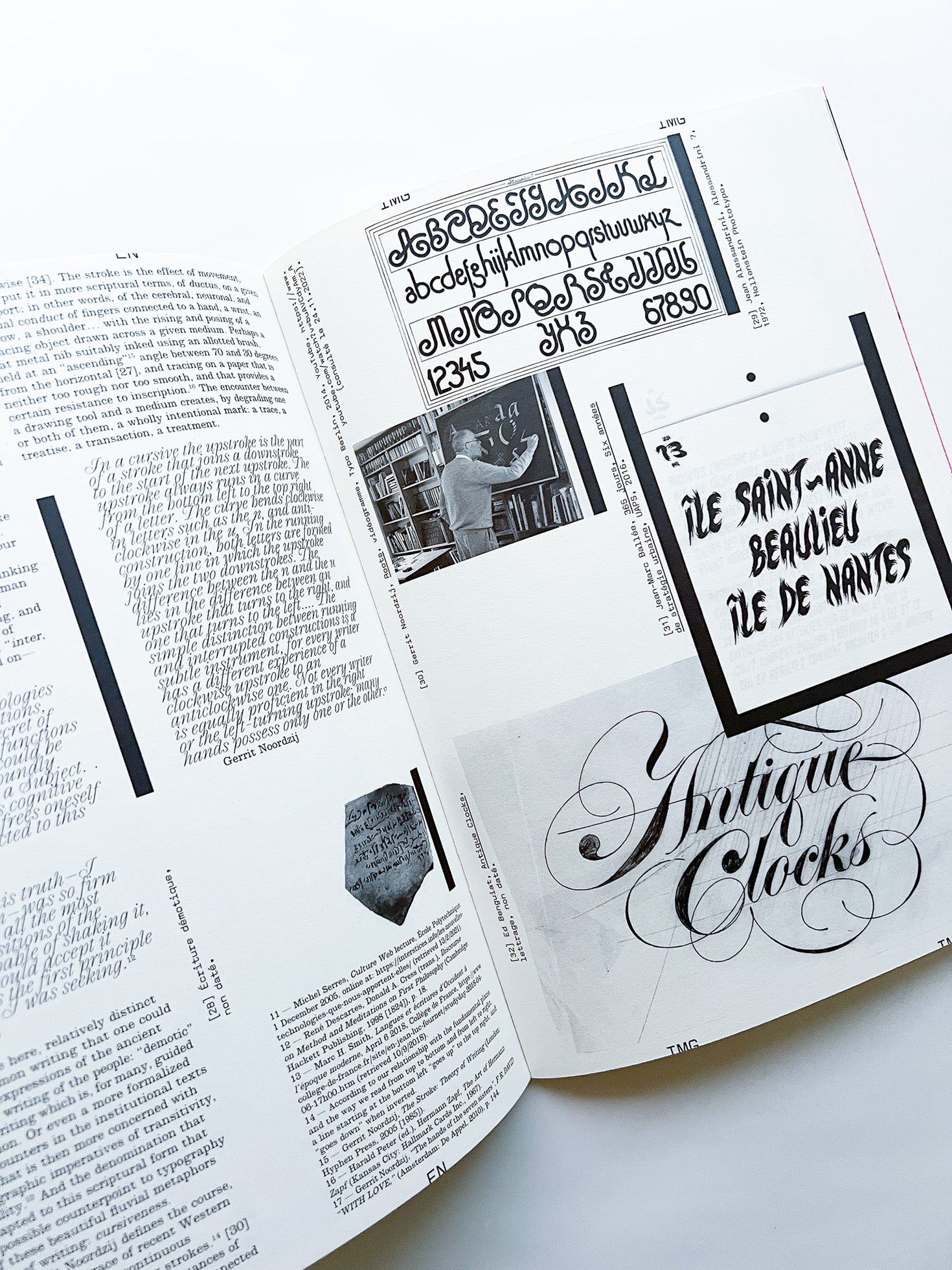 Revue Faire n°43 — A typeface: “Typographic writing”