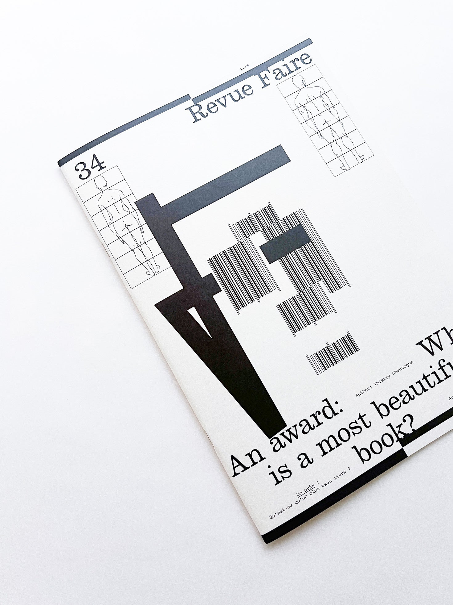 Revue Faire n°34 — An award: What is a most beautiful book?