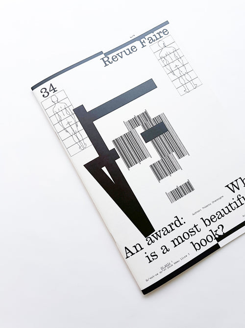 Revue Faire n°34 — An award: What is a most beautiful book?