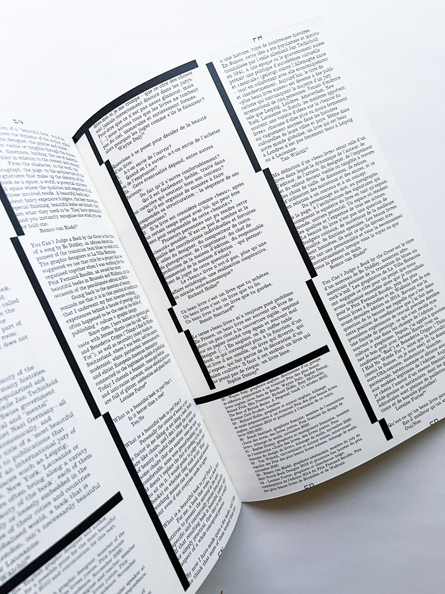 Revue Faire n°34 — An award: What is a most beautiful book?