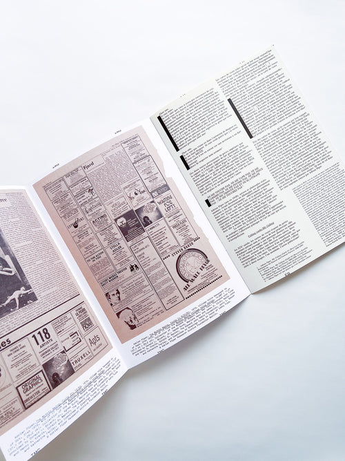 Revue Faire n°39 — A series of cards and performances: My Calling (Card) #1 #2 #3 by Adrian Piper