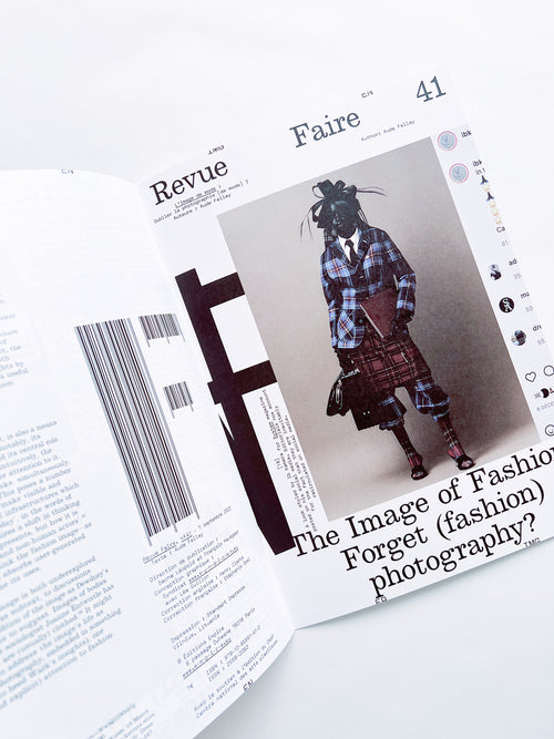 Revue Faire n°41 — The Image of Fashion: Forget (fashion) photography?