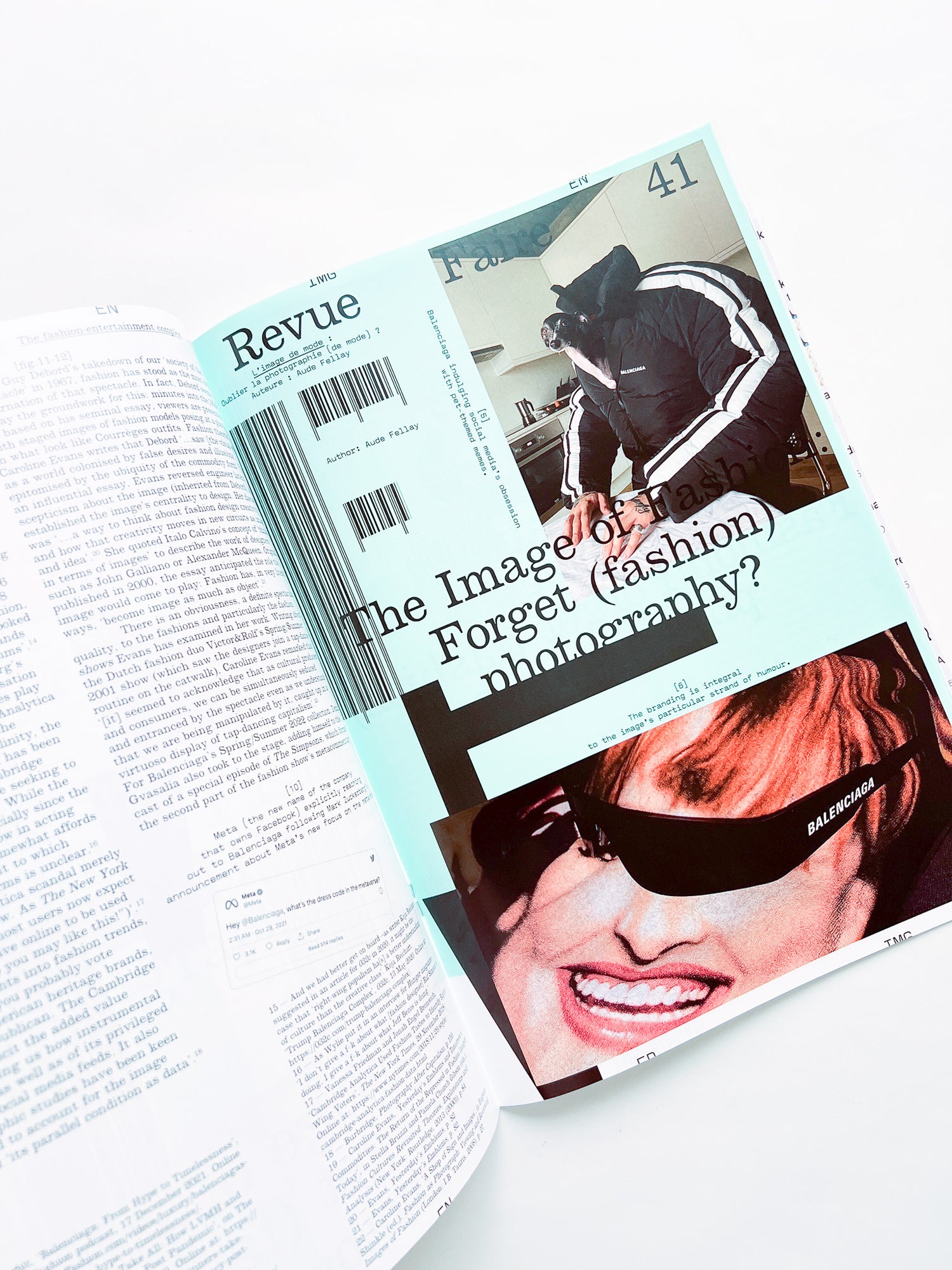Revue Faire n°41 — The Image of Fashion: Forget (fashion) photography?