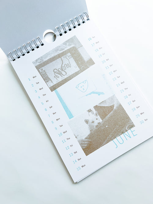 I WAS WALKIN’ & SLEEPIN’ IN 2026 CALENDAR / UMA / design farm