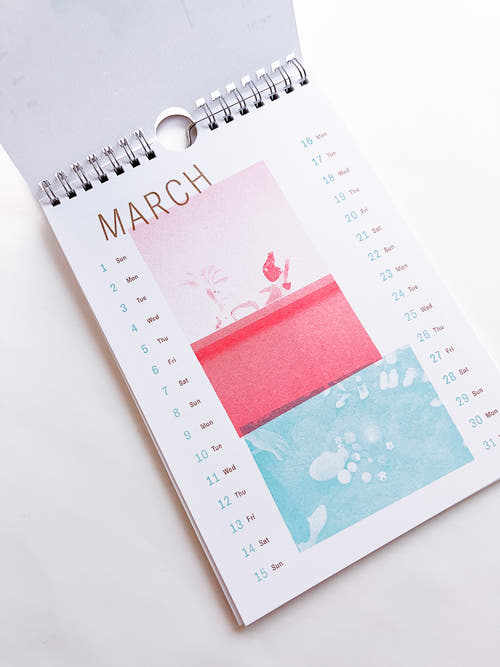 I WAS WALKIN’ & SLEEPIN’ IN 2026 CALENDAR / UMA / design farm