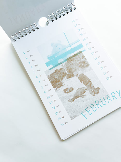 I WAS WALKIN’ & SLEEPIN’ IN 2026 CALENDAR / UMA / design farm