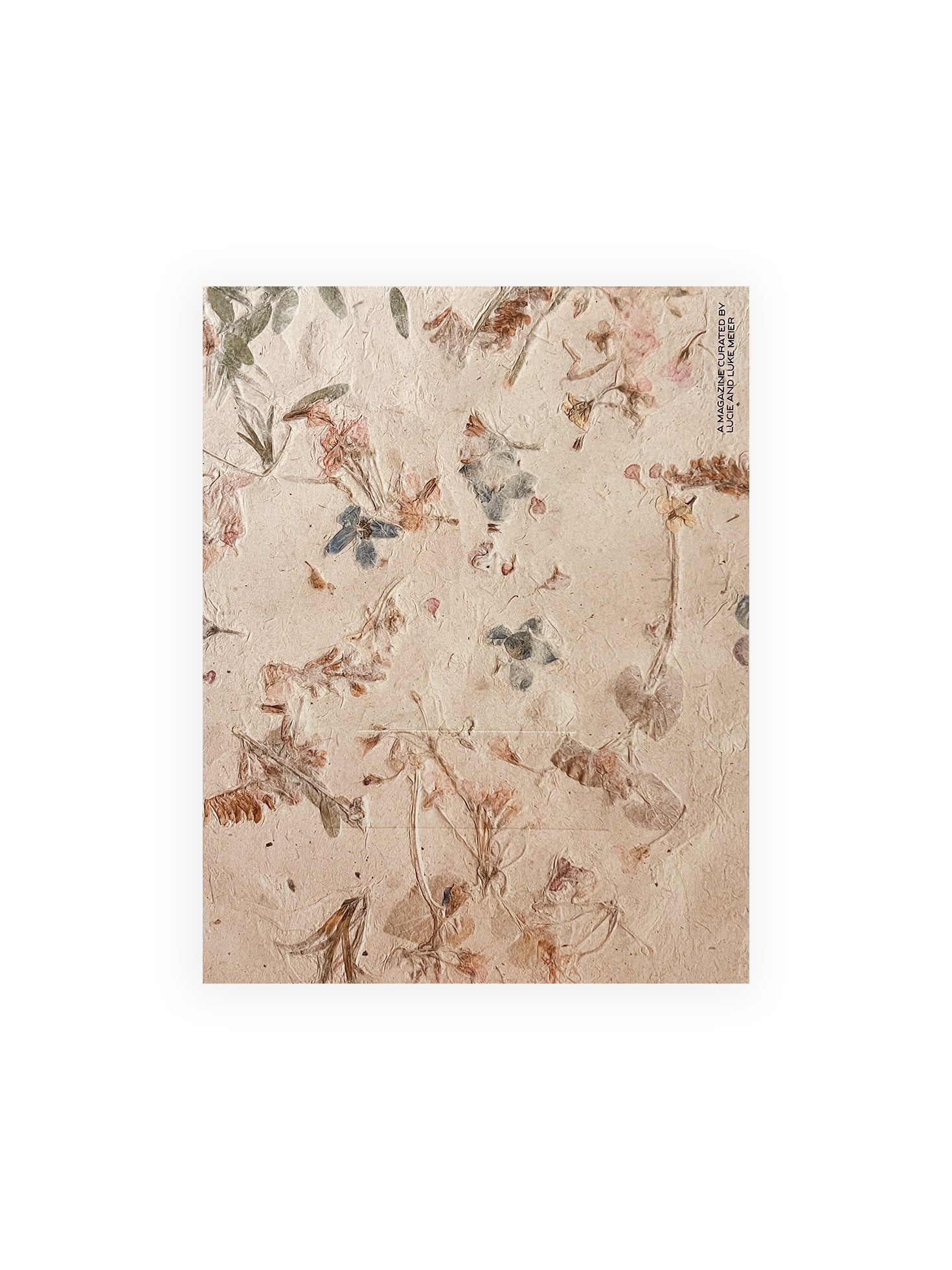 A MAGAZINE CURATED BY LUCIE AND LUKE MEIER