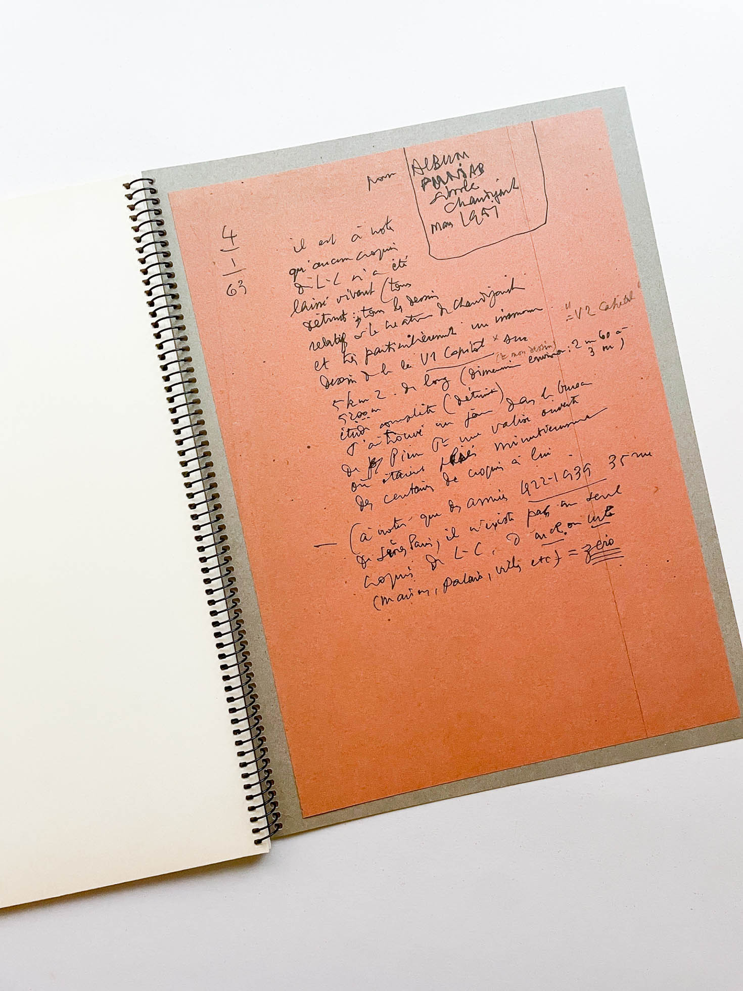 LE CORBUSIER ALBUM PUNJAB, 1951 / Le Corbusier, Pierre Jeanneret, Maristella Casciato