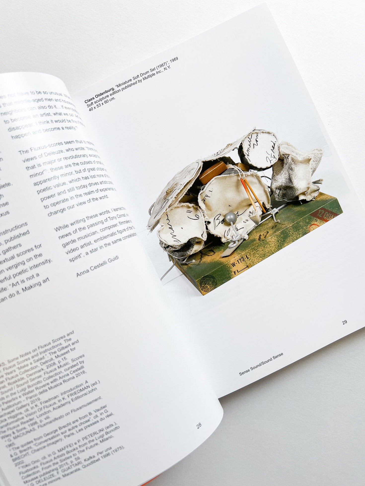 SENSE SOUND SOUND SENSE - FLUXUS MUSIC, SCORES & RECORDS