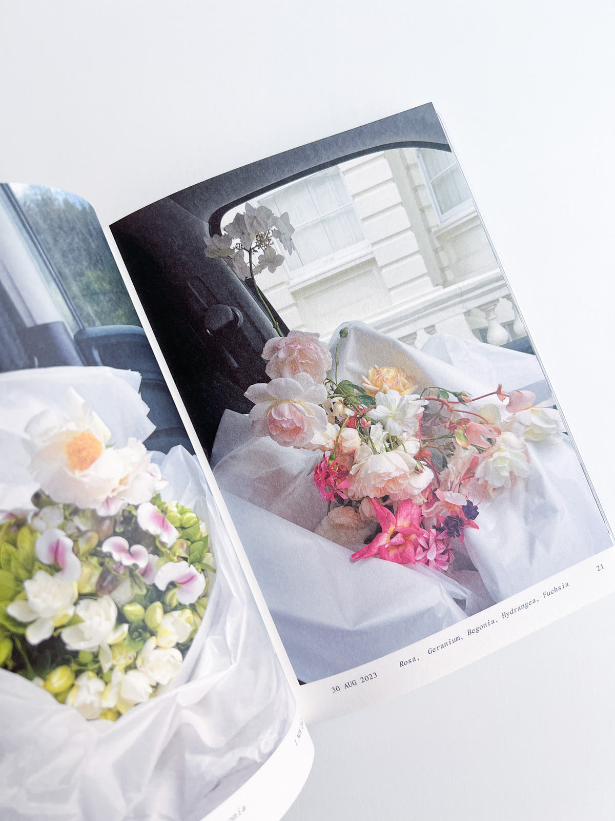 Flowers in the Front Seat / Simone Gooch