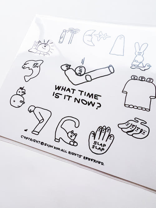 Sticker: What time is it? / Kim Sujin