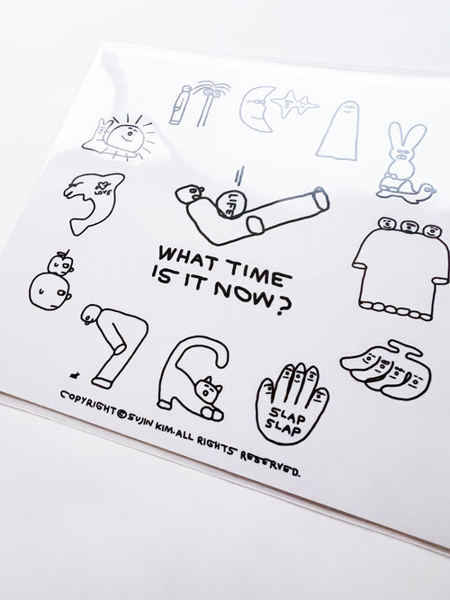 Sticker: What time is it? / Kim Sujin