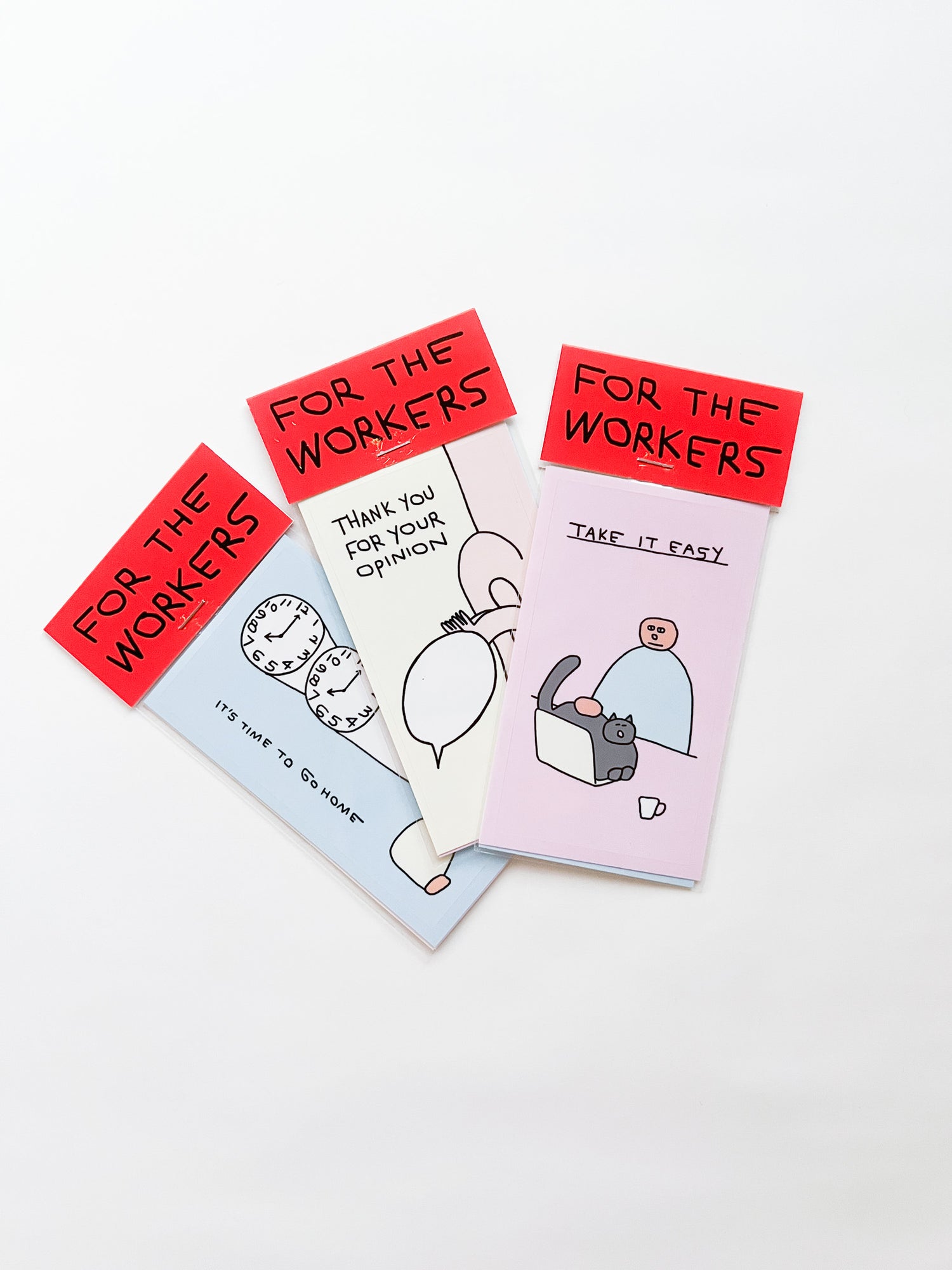 Sticker: The workers (3 pirce set) / Kim Sujin