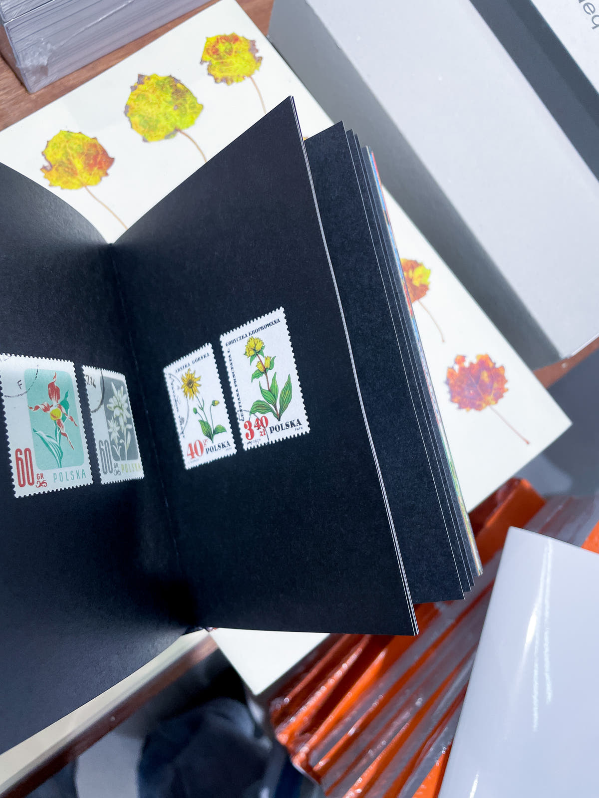 Flower Stamps / Charles Deroyan