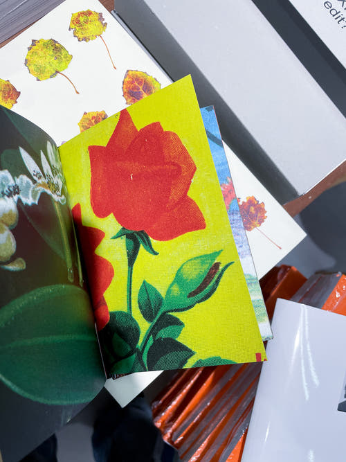 Flower Stamps / Charles Deroyan