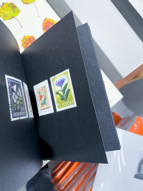 Flower Stamps / Charles Deroyan